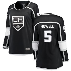 Women's Los Angeles Kings Harry Howell Fanatics Branded Breakaway Home Jersey - Black