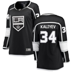 Women's Los Angeles Kings Arthur Kaliyev Fanatics Branded Breakaway Home Jersey - Black