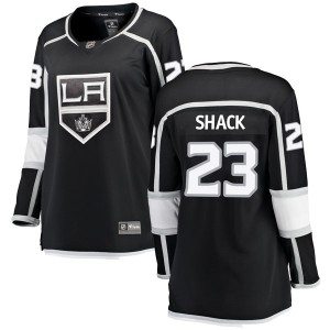 Women's Los Angeles Kings Eddie Shack Fanatics Branded Breakaway Home Jersey - Black