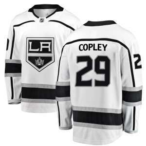 Men's Los Angeles Kings Pheonix Copley Fanatics Branded Breakaway Away Jersey - White