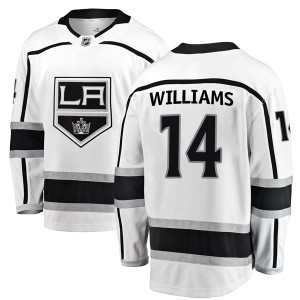 Men's Los Angeles Kings Justin Williams Fanatics Branded Breakaway Away Jersey - White