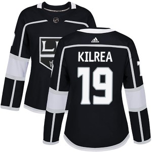 Women's Los Angeles Kings Brian Kilrea Adidas Authentic Home Jersey - Black