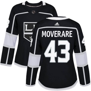 Women's Los Angeles Kings Jacob Moverare Adidas Authentic Home Jersey - Black