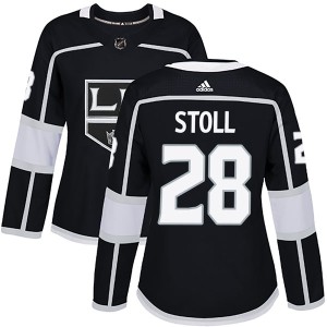 Women's Los Angeles Kings Jarret Stoll Adidas Authentic Home Jersey - Black