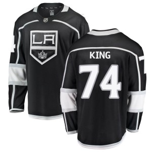 Youth Los Angeles Kings Dwight King Fanatics Branded Breakaway Home Jersey - Black
