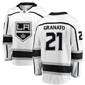 Youth Los Angeles Kings Tony Granato Fanatics Branded Breakaway Away Jersey - White