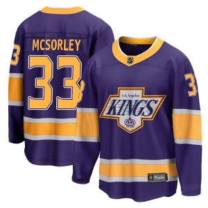 Men's Los Angeles Kings Marty Mcsorley Fanatics Branded Breakaway 2020/21 Special Edition Jersey - Purple