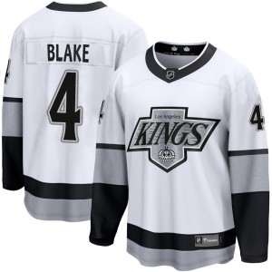 Youth Los Angeles Kings Rob Blake Fanatics Branded Premier Breakaway Alternate Jersey - White