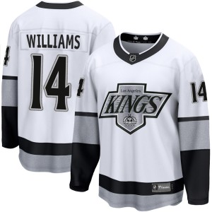 Youth Los Angeles Kings Justin Williams Fanatics Branded Premier Breakaway Alternate Jersey - White