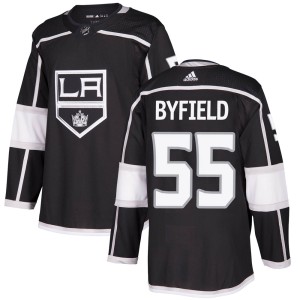 Youth Los Angeles Kings Quinton Byfield Adidas Authentic Home Jersey - Black