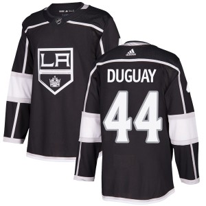 Youth Los Angeles Kings Ron Duguay Adidas Authentic Home Jersey - Black