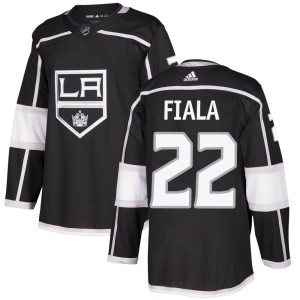 Youth Los Angeles Kings Kevin Fiala Adidas Authentic Home Jersey - Black