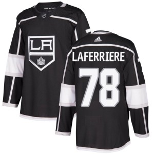 Youth Los Angeles Kings Alex Laferriere Adidas Authentic Home Jersey - Black