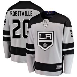 Youth Los Angeles Kings Luc Robitaille Fanatics Branded Breakaway Alternate Jersey - Gray