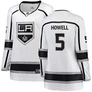 Women's Los Angeles Kings Harry Howell Fanatics Branded Breakaway Away Jersey - White