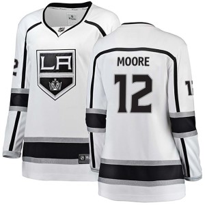Women's Los Angeles Kings Trevor Moore Fanatics Branded Breakaway Away Jersey - White