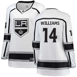 Women's Los Angeles Kings Justin Williams Fanatics Branded Breakaway Away Jersey - White