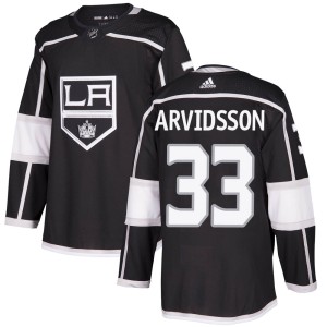 Men's Los Angeles Kings Viktor Arvidsson Adidas Authentic Home Jersey - Black