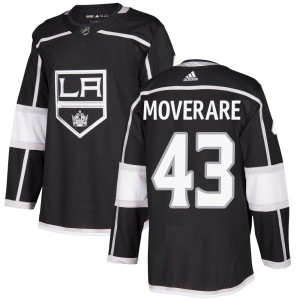Men's Los Angeles Kings Jacob Moverare Adidas Authentic Home Jersey - Black