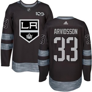 Youth Los Angeles Kings Viktor Arvidsson Authentic 1917-2017 100th Anniversary Jersey - Black