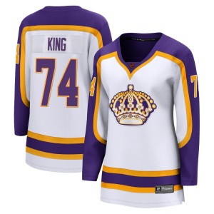 Women's Los Angeles Kings Dwight King Fanatics Branded Breakaway Special Edition 2.0 Jersey - White