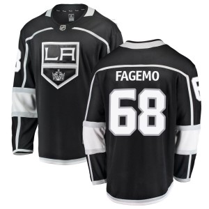 Men's Los Angeles Kings Samuel Fagemo Fanatics Branded Breakaway Home Jersey - Black