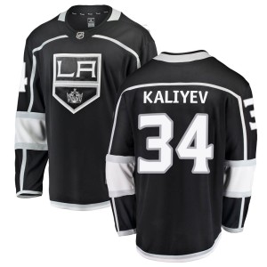 Men's Los Angeles Kings Arthur Kaliyev Fanatics Branded Breakaway Home Jersey - Black
