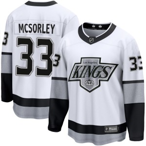 Men's Los Angeles Kings Marty Mcsorley Fanatics Branded Premier Breakaway Alternate Jersey - White