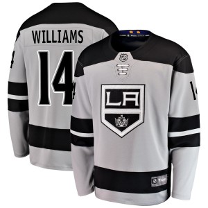 Men's Los Angeles Kings Justin Williams Fanatics Branded Breakaway Alternate Jersey - Gray